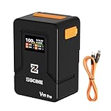 Pretfy PD100W Schnelllade-V-Mount-Akku D-Tap//BP-Eingang und -Ausgang für Kameramonitor-Smartphones...