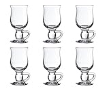 Pasabahce 44159 - Irish Coffee, Punsch, Glühwein, Heiße Schokolade Becher, 6er Set