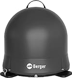 Berger Move 2.0 Mobile Satelliten-Antenne | Parabolantenne für Satellitenempfang | Portable Outdoor...