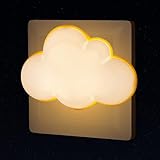 Nachtlicht für Kinder, Steckdose, Nachtlicht Wolke mit Stecker für Kinderzimmer, LED-Wandleuchte,...