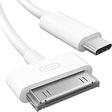 KabelDirekt – 30-Pin auf USB-C Adapter Kabel für iPhone, iPad, iPod – 2 m...