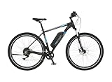 FISCHER E-Mountainbike MONTIS EM 1724 Elektrofahrrad für Damen und Herren, RH 51 cm, Heckmotor 45...