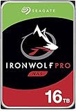 Seagate IronWolf Pro, NAS interne Festplatte 16TB HDD, 3.5 Zoll, 7200 U/Min, CMR, 256MB Cache, SATA...