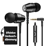 LUDOS OMNITONE Kopfhörer In Ear Kopfhörer mit Kabel und Mikrofon, 5 Jahre Garantie, In Ear...