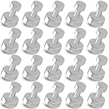 Magnete Stark, 20 Stück Magnete für Magnettafel, Kühlschrank, Büro und Schule