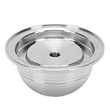 Ausla Wiederverwendbares Kaffeepad, Edelstahl 304, Kompatibel mit der Plus-Maschine, Inklusive...