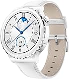 HCPJY Orologio sportivo intelligente Bluetooth-Anrufuhr (Farbe: Derma Bianco 43 mm) (Derma Grigio 46...