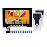 HIJYMNZPQ 7 Zoll 1080P Tuya Smart WiFi Video-Gegensprechanlage Türsprechanlage Türklingel Kamera...