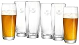 Ritzenhoff & Breker Bierglas-Set Willi 500 ml, 6-teilig, Glas