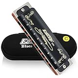 East Top Mundharmonika C Key Für T008K 10 Löcher Diatonic Blues Harmonica Für professionelle...