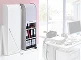 möbelando Rolloschrank Jalousienschrank Büroschrank Schrank Aktenschrank Organizer I Weiß...