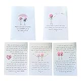 Holdes Freundschaftskarte für lange Distanz, beste Freundschaft, niedliche Freundeskarte für das...