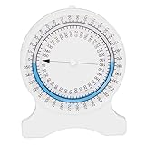 Bubble Inclinometer Good Sealing Rotary Dial Scratch Pro, Physical Inclinometer bubble motion...