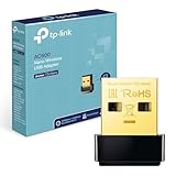 TP-Link Archer T2U Nano AC600 USB WLAN Stick Adapter(433MBit/s 5GHz, 200MBit/s 2,4GHz, WPA und...