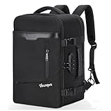 YOUNGOA Handgepäck 40x20x25 Reiserucksack Reisetasche für Ryanair Flugzeug mit LaptopFach 20L Pure...