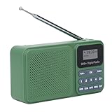 Asixxsix WLAN-Internetradio, Bluetooth-Lautsprecher, wiederaufladbares Digitalradio mit Langer...