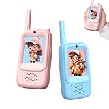 Intelligentes Video-Walkie-Talkie-Paar Für Kinder – 2-Wege-Radio Mit LCD-Display Und...