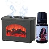 Öl-Diffusor für Kamin, Luftbefeuchter für Kamin, Aromatherapie-Öl-Diffusoren, 270 ml,...