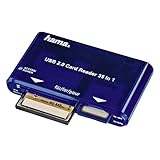 Hama Kartenleser USB 2.0 - 35-in-1 (Kartenlesegerät, Card Reader SD/SDHC/SDXC, CF,...