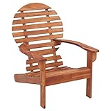 DCRAF Home Products-Adirondack Stuhl aus massivem Akazienholz