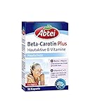 Abtei Beta-Carotin Plus - Für den Hautschutz - Mit hautaktiven B-Vitaminen - glutenfrei,...