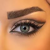 Venus® Grüne Kontaktlinsen Ohne Stärke - 0.00 Dioptrien - Weiche Jahreslinsen Green Contact...