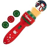Kinder-Taschenlampe mit 24 Motiven – Taschenlampe Weihnachten | Projektor Nachtlicht für Jungen...