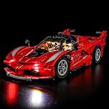 BRIKSMAX Licht für Lego Ferrari FXX K 42212 - Compatible with Technic Bausteinen Modell - Ohne Lego...