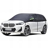 BEXITA Halbgarage Auto Winter Abdeckplane wasserdichte Outdoor Auto Autoabdeckung Halbe Autoplane...