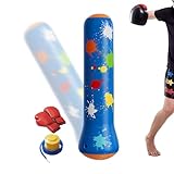 Kinder Boxen,Aufblasbare Boxausrüstung mit Boxhandschuhen und Luftpumpe | Karate Übungs...