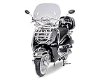 Motorroller Easycruiser Chrome Edition 50ccm Euro 5 Retro Roller 45km/h (Schwarz)