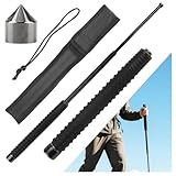 CHENYU Multifunctional Wanderstöcke 26 Zoll Wiederverwendung mit Trageseil Aufbewahrungstasche...