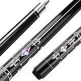 Winucue Billard Queue, 58' Pool Queue Sticks 13mm Spitzen für Professionelle Billardspieler, 1/2...