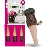 Blumat 125-00 Bewässerung für Pflanzen, Pflanzenbewässerung Wasserspender (6 Stück)