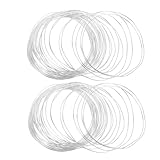SHINEOFI 2 Stück Aluminium Schmuckdraht Flexibler Basteldraht für Blumenarrangements...