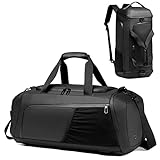 Sporttasche Herren Reisetasche 40L Sporttaschen mit Schuhfach Nassfach Wasserdicht Trainingstasche...