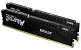 Kingston FURY Beast 32GB 6000MT/s DDR5 CL30 DIMM (Kit mit 2) Schwarz Desktop Gaming Speicher -...