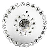 KONTONTY Outdoor LED Schirmmastlicht Batteriebetriebene Campinglampe Für Energiesparend Für...