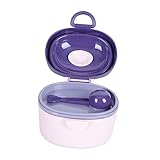 Kisangel Tragbarer Milchpulver Spender 330ml Auslaufsichere Kasten für Babynahrung Handlich und...