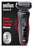 Braun Series 5 Rasierer für Herren, Elektrorasierer, EasyClean, Wet und Dry, wiederaufladbar und...