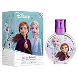 Frozen II Parfüm für Kinder: Eau de Toilette im schönem Glasflakon und Krönchenverschluss mit...