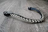 hegehof Generisch Stirnriemen mit Schnellverschluss und 10mm Steinen Pferd Horse Browband (Warmblut...