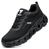 HEOAARG Arbeitsschuhe Herren Sicherheitsschuhe Damen mit Stahlkappe,Arbeitsschuhe Leicht Safety...