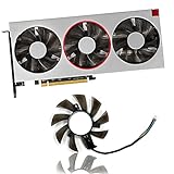 Dotodo 75MM FD8015H12S 12V 0.32A RadeonVII Lüfter für Grafikkarte Kühler für AMD XFX Radeon VII...