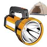 Wiederaufladbare Taschenlampen | Tragbare Suchscheinwerfer - Helle Taschenlampe für Bau, Wandern,...