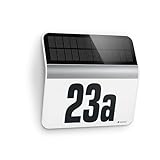 Steinel LED Solar Leuchte XSolar LH-N edelstahl, Dämmerungsschalter, 2500 mAh LiFe-Akku, inkl....