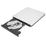 Externes Blu ray Laufwerk,USB3.0 6X Blu-ray CD/DVD/BD Disc Burner Player,Aluminiumlegierung DVD/CD...
