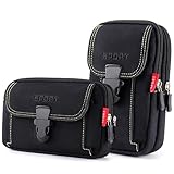 Handy Gürteltasche, Smartphonetasche Gürteltasche, Herren Gürteltasche, Multifunktional...