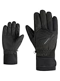 Ziener Herren GATIS-Z Ski-Handschuhe/Wintersport | wasserdicht, PFC frei, Black tec, 8