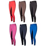 PFIFF Unisex Kinder Thea Vollbesatzreithose, Schwarz (Black), 152 EU, 102290-60-152